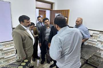 بازدید هیئت دانشگاه قم از مرکز آموزشی تازه‌تأسیس در بغداد